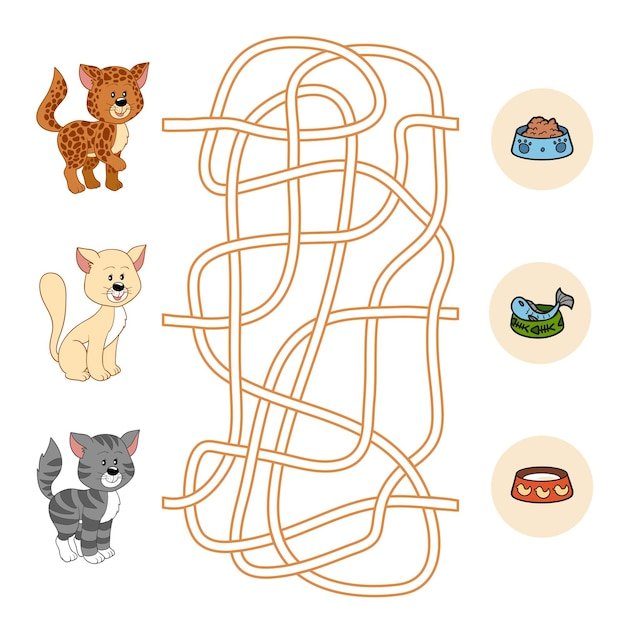 Лабиринт "котенок"