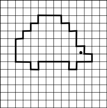 Графический диктант по клеточкам