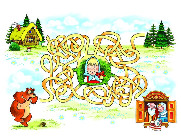 Лабиринт сказочные герои