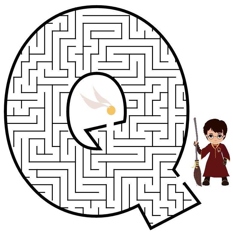 Лабиринт Гарри Поттер для детей