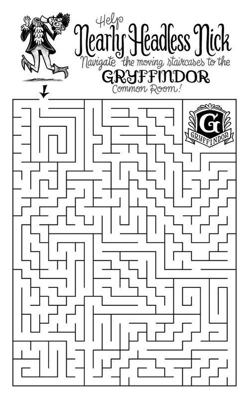 Задания по Гарри Поттеру для детей