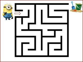 Ребус Лабиринт миньонов