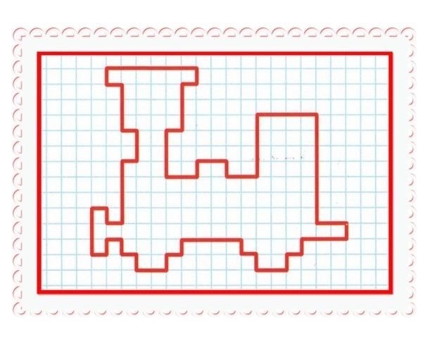 Рисунок по клеткам графический