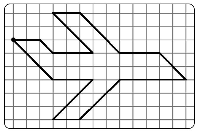 Графические узоры для дошкольников
