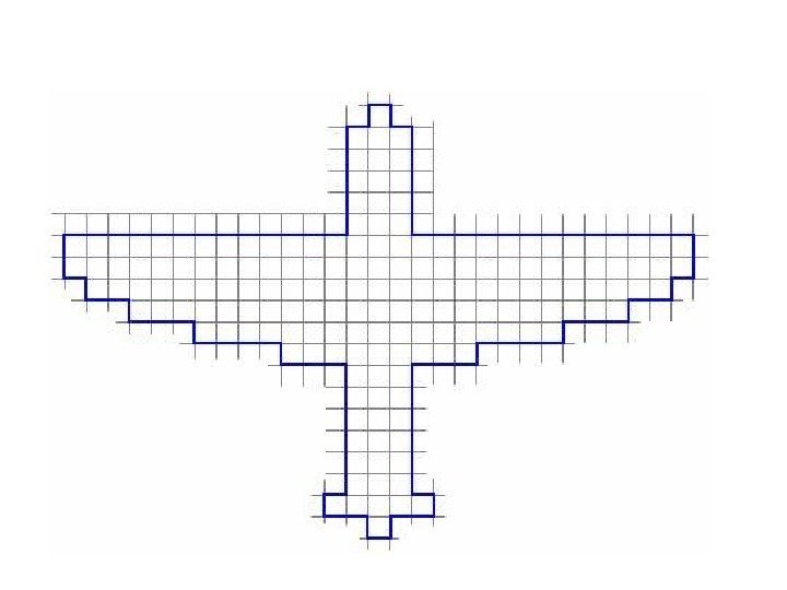 Графический диктант самолет