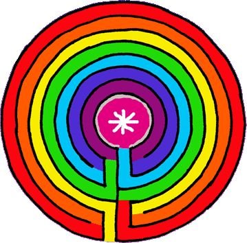 Лабиринт радужные друзья