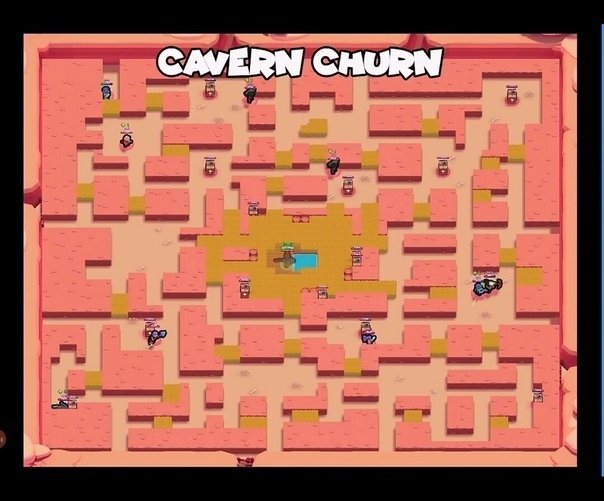 Карта Штольня в БРАВЛ старс