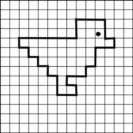 Графический диктант утка