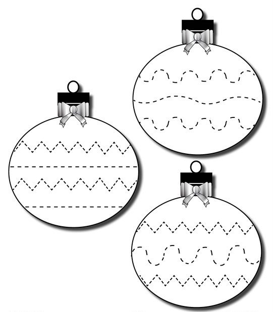 Новогодние игрушки задания для дошкольников