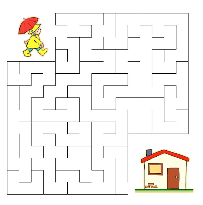 Задания по математике лабиринты подготовительная группа