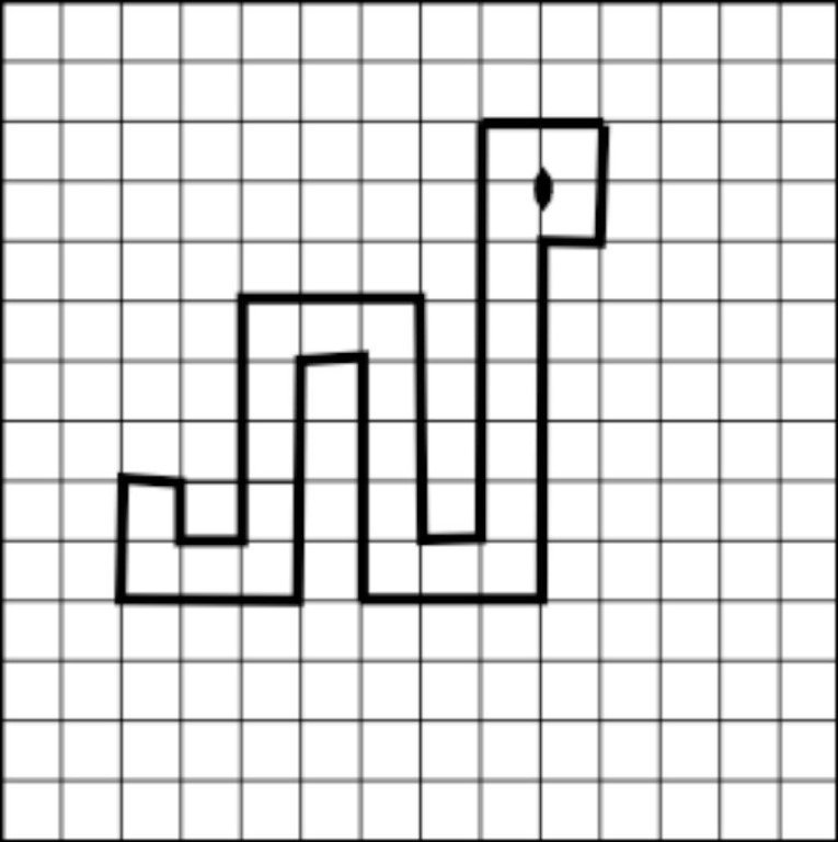 Графический диктант легкий