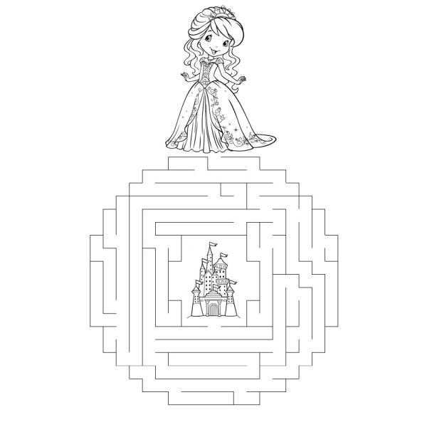 Раскраска Лабиринт