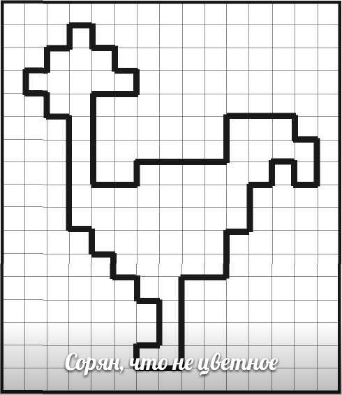 Графический диктант по клеточкам