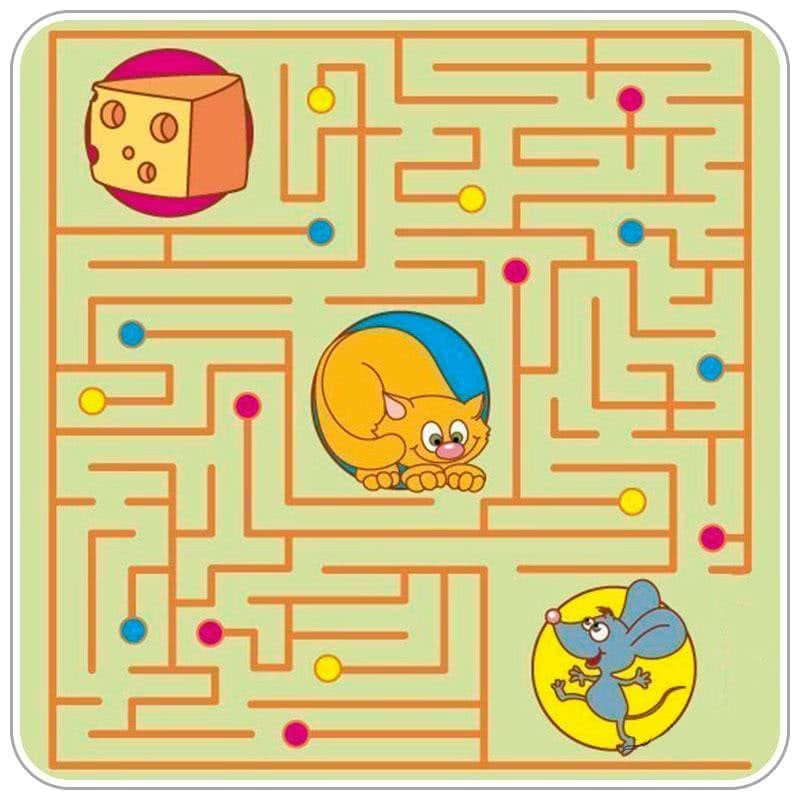 Игра Лабиринт для детей 4-6 лет