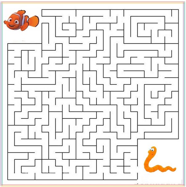 Лабиринты для детей 7-8 лет