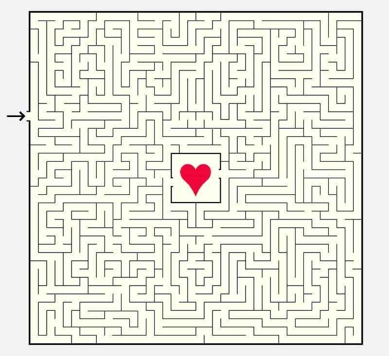 Лабиринт интересный