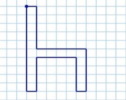 Графический диктант мебель