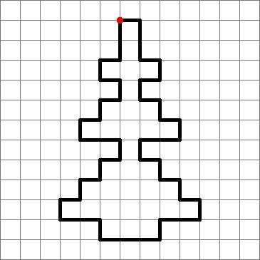 Графический диктант елочка для дошкольников