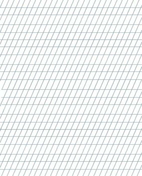 Разлиновка узкая линия а4