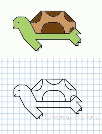 Графический диктант черепах