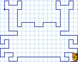 Графический диктант для дошкольников морские обитатели
