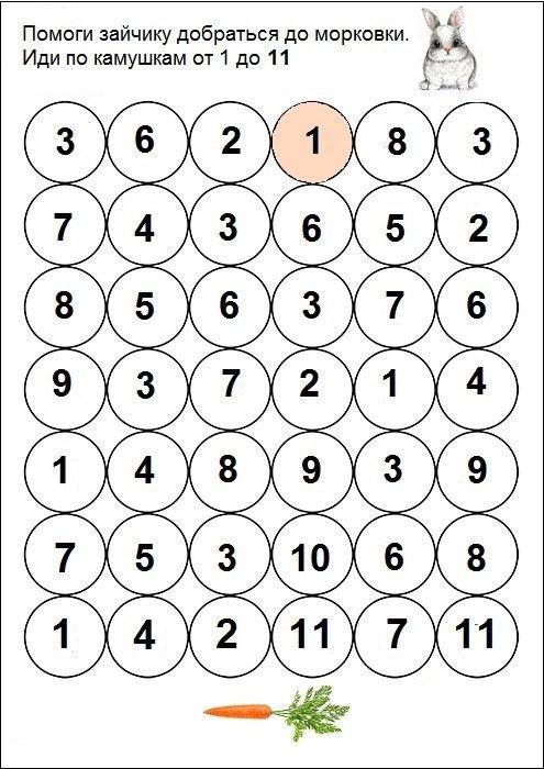 Математические дорожки лабиринты