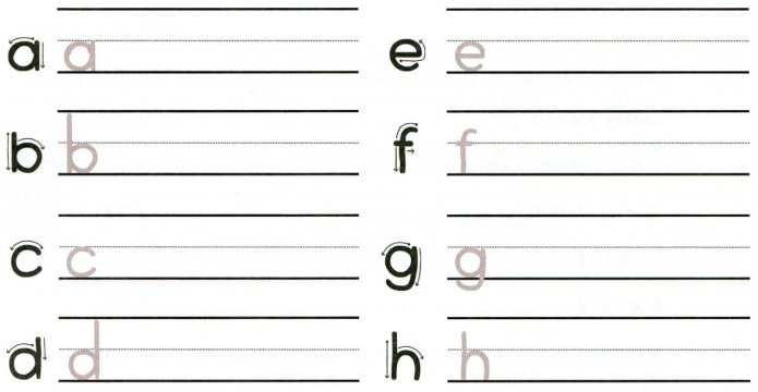 Английский прописи 2 класс