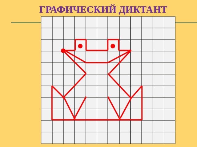Графический диктант по клеточкам