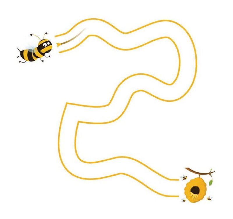 Дорожки лабиринты для малышей