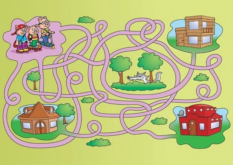 Игра Лесная тропинка Лабиринт