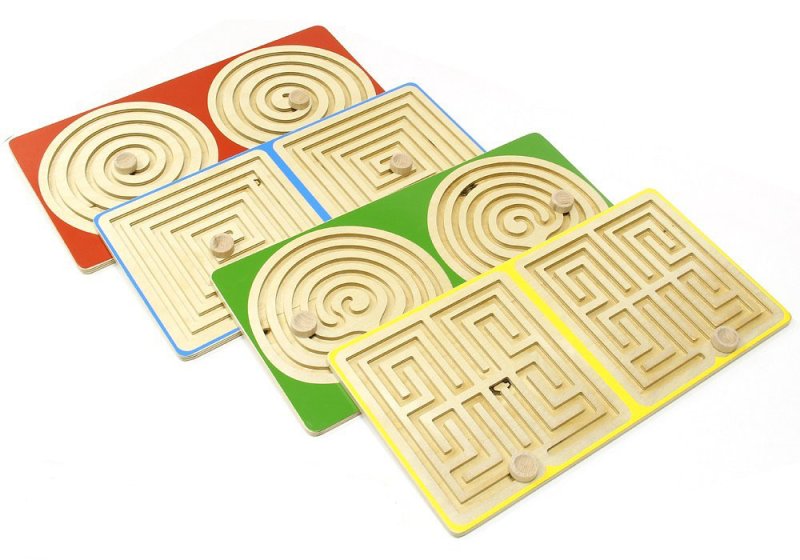 Монтессори межполушарные доски Монтессори