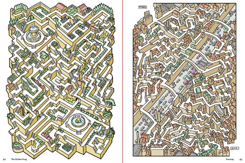 Лабиринт объемный город