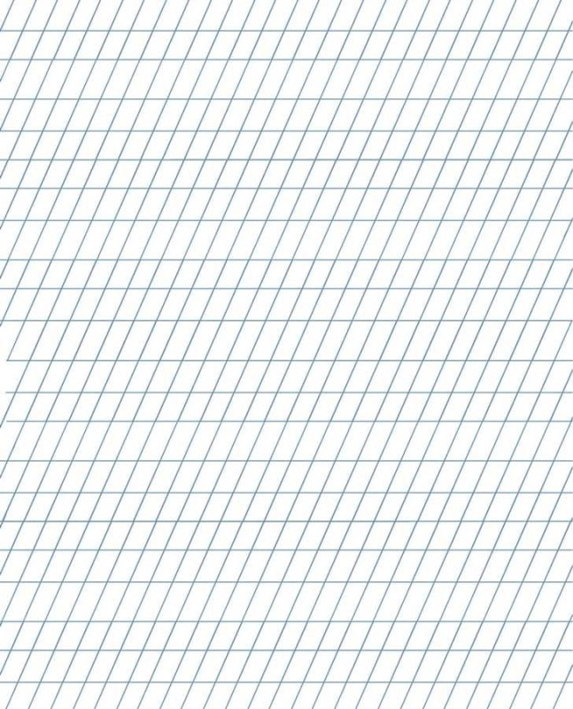 Разлиновка узкая линия а4