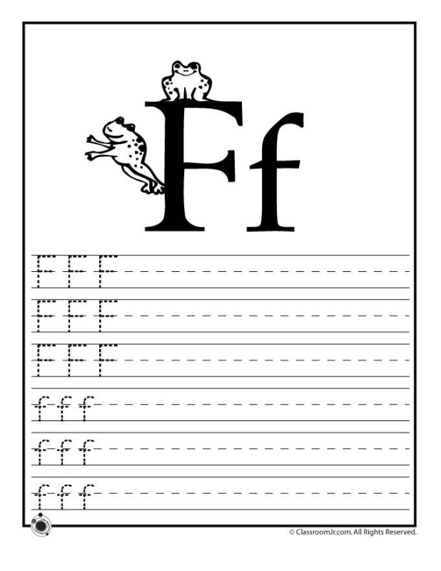 Прописи букв английского алфавита