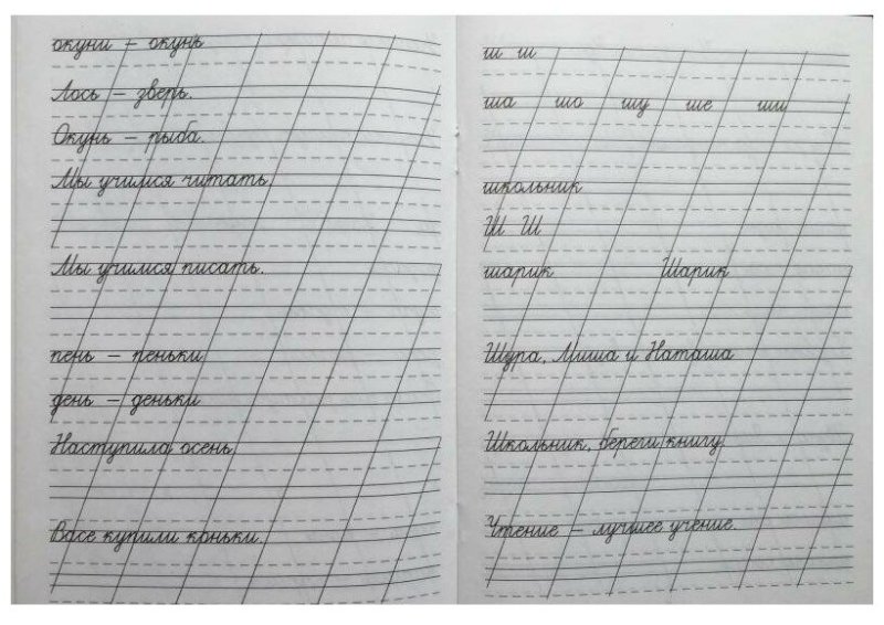 Школьные прописи