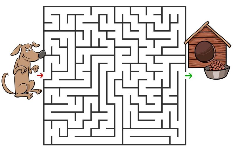 Игра Лабиринт для детей 7 лет