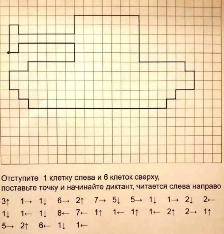 Математический диктант подготовительная группа