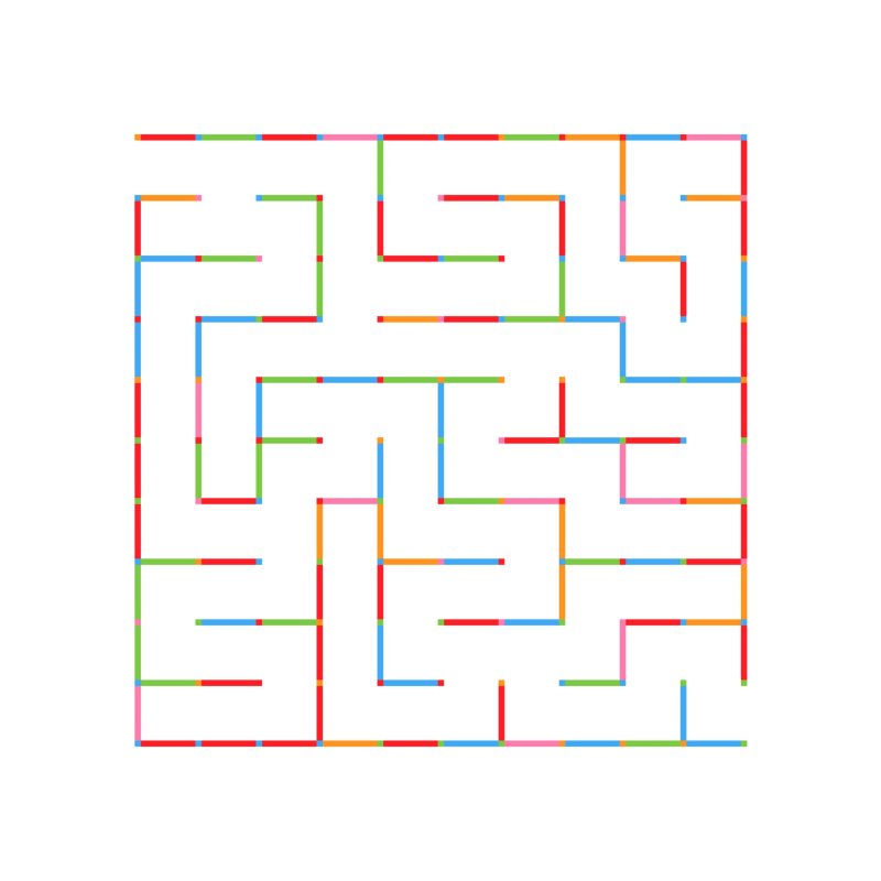 Лабиринт Радуга для детей