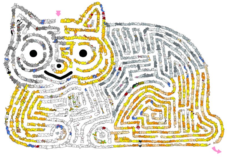 Лабиринт сложный