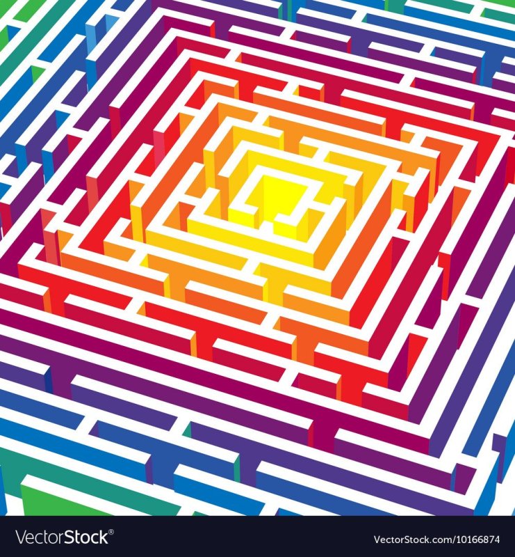Лабиринты яркие