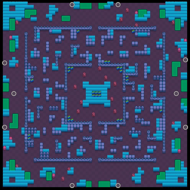 Лабиринт Браво старс карта