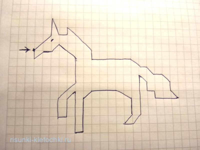 Графическое рисование по клеточкам