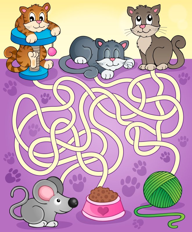 Игра Лабиринт для детей 5 лет