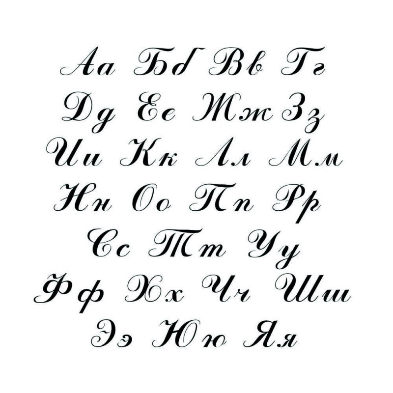 Калиграфический почерк Куквы
