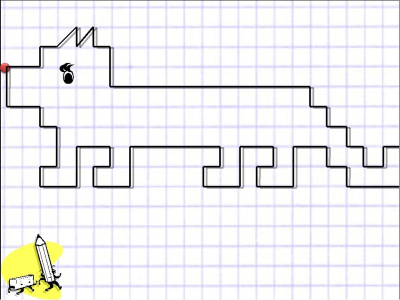 Графический диктант для дошкольников