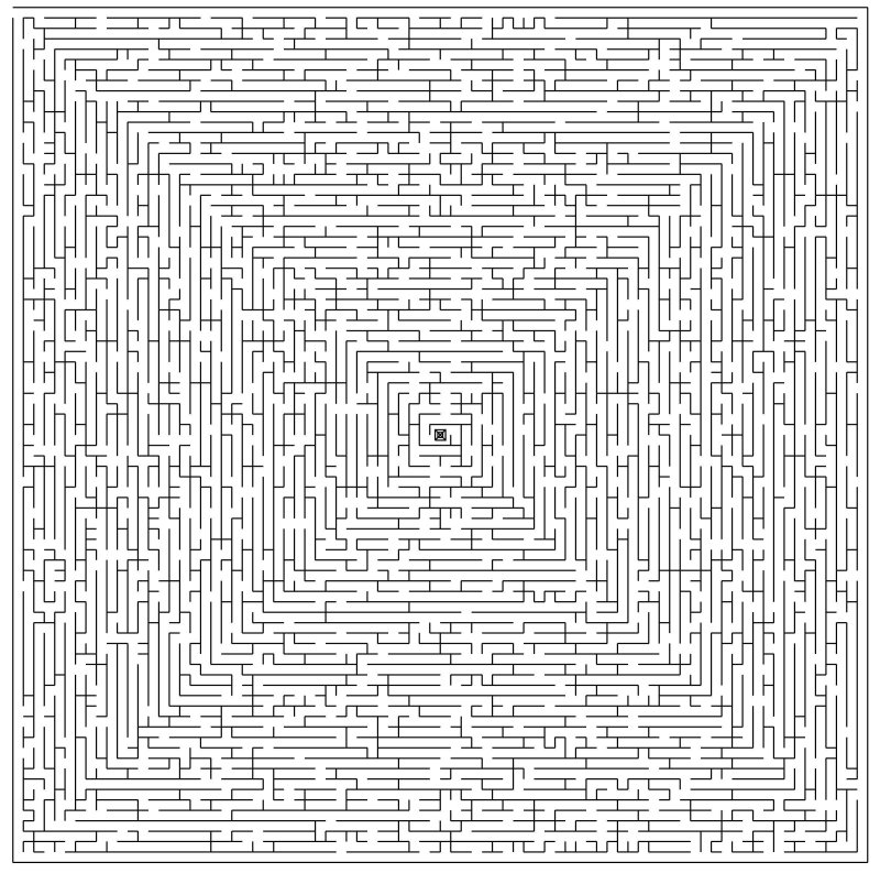 Лабиринт сложный