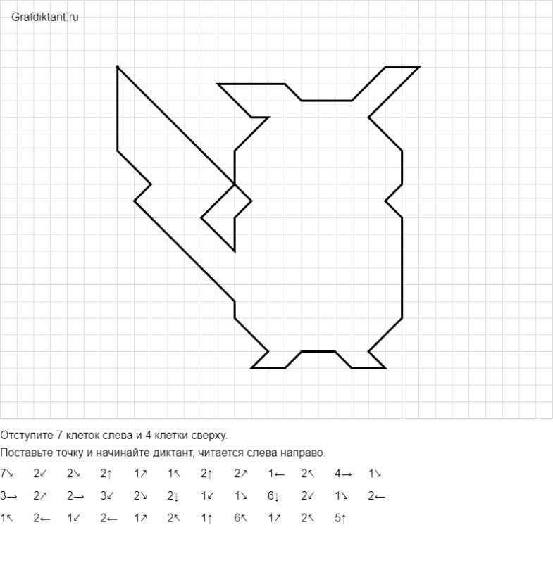 Графические диктанты
