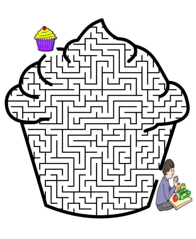 Лабиринты для детей 7 лет сложные