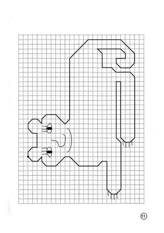 Графический диктант для дошкольников