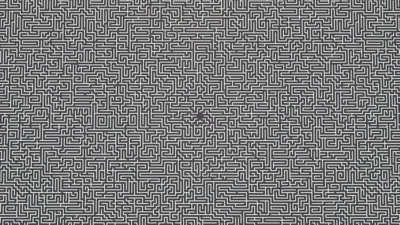 Лабиринт сложный